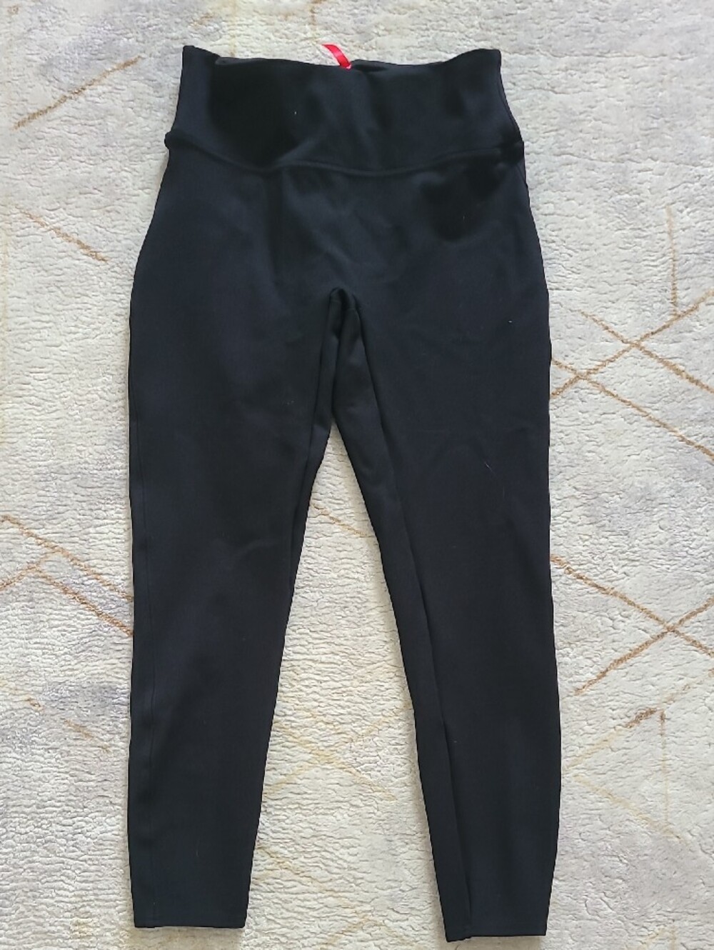 SPANX Ponte Ankle Leggings Black Size M 20264R High Rise Shaping